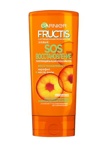 Garnier Fructis SOS Восстановление Укрепляющий бальзам-ополаскиватель 200 мл